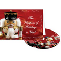 Nutcracker Happy Holidays Greeting Card with Matching CD